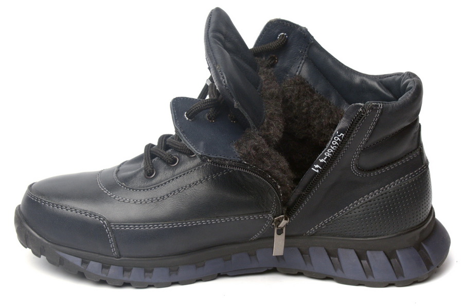 мужские ботинки натуральная кожа / шерсть corvetto