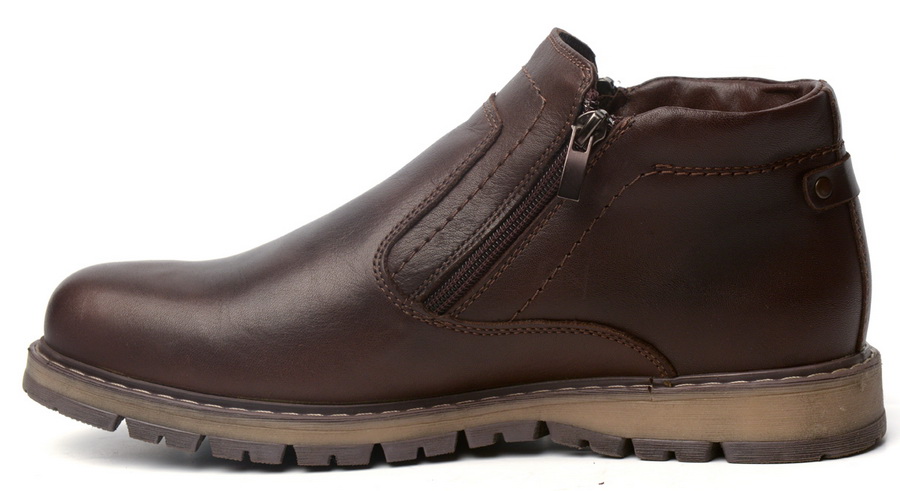 мужские ботинки натуральная кожа / шерсть corvetto