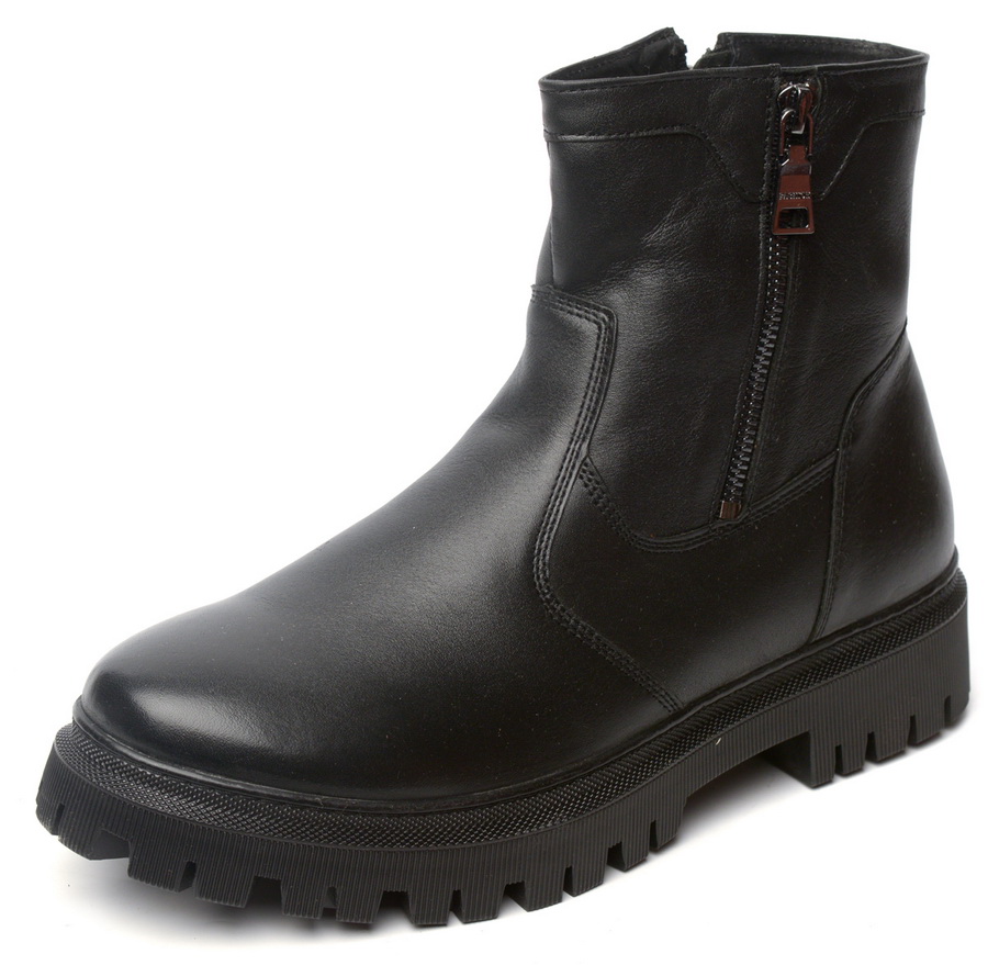 мужские сапоги натуральная кожа / натуральный мех corvetto