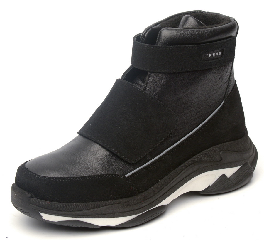 женские ботинки полуспортивные натуральная кожа + велюр / байка марко беларусь