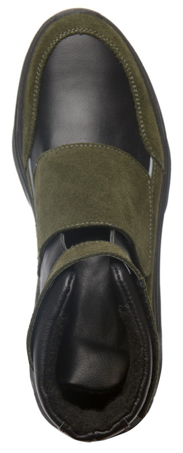 женские ботинки полуспортивные натуральная кожа + велюр / байка марко беларусь