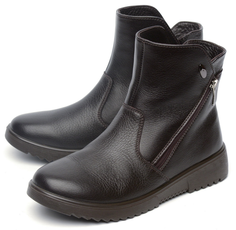 женские ботинки натуральная кожа / байка марко беларусь