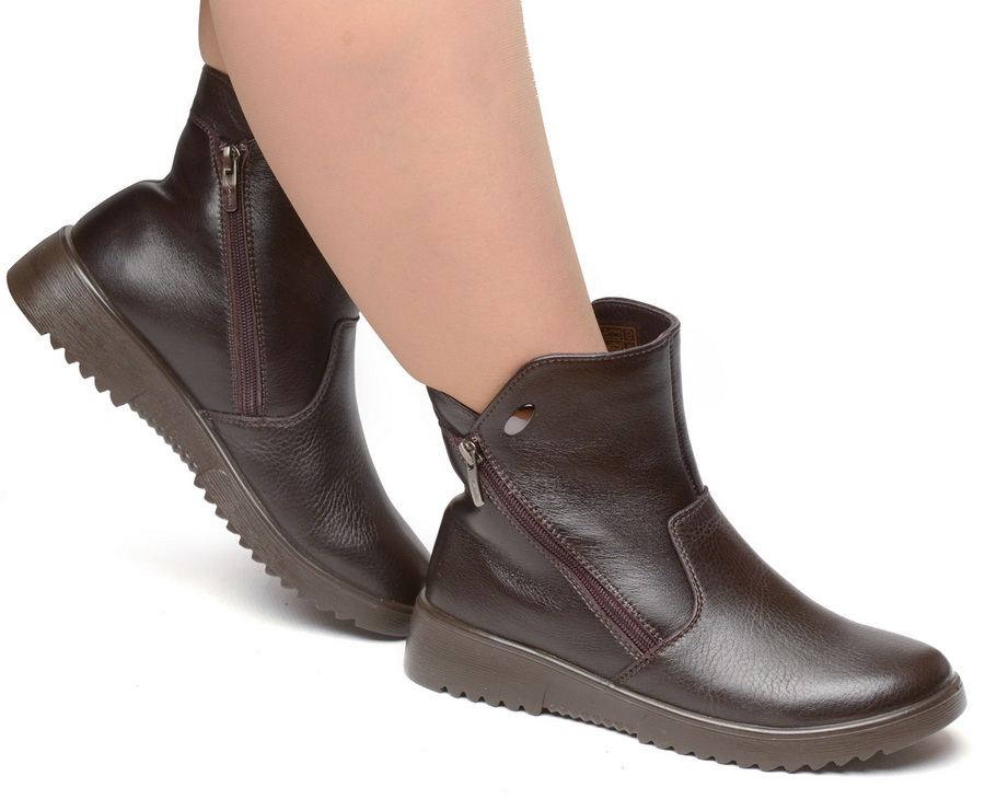 женские ботинки натуральная кожа / байка марко беларусь