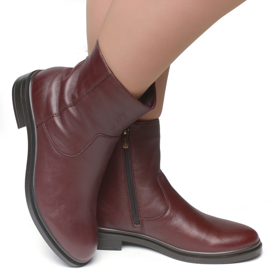 женские ботинки натуральная кожа / байка марко беларусь