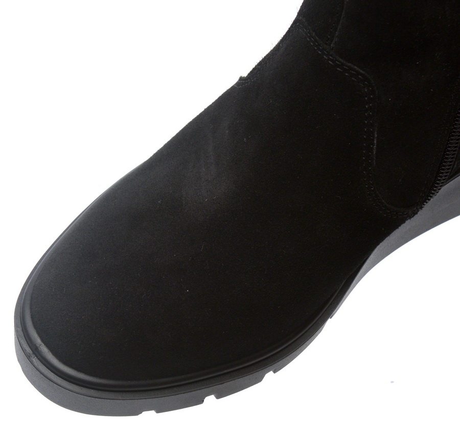 женские ботинки натуральная кожа (велюр) / байка марко беларусь