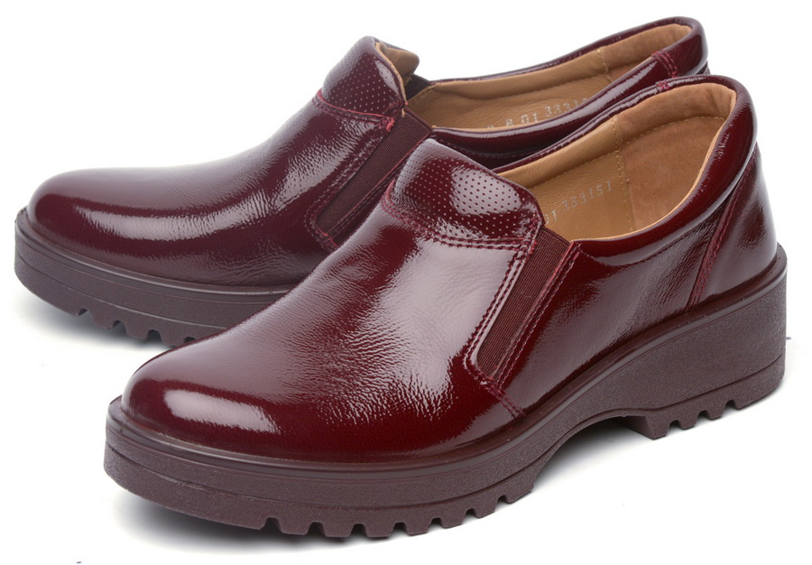 женские туфли натуральная кожа лаковая (наплак) марко беларусь