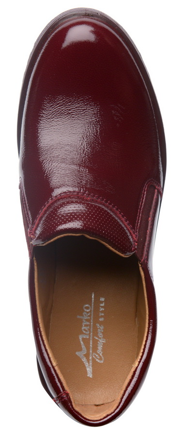 женские туфли натуральная кожа лаковая (наплак) марко беларусь