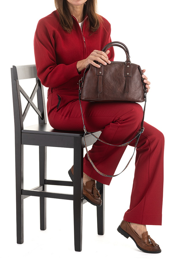 женская сумка натуральная кожа  debura madrid