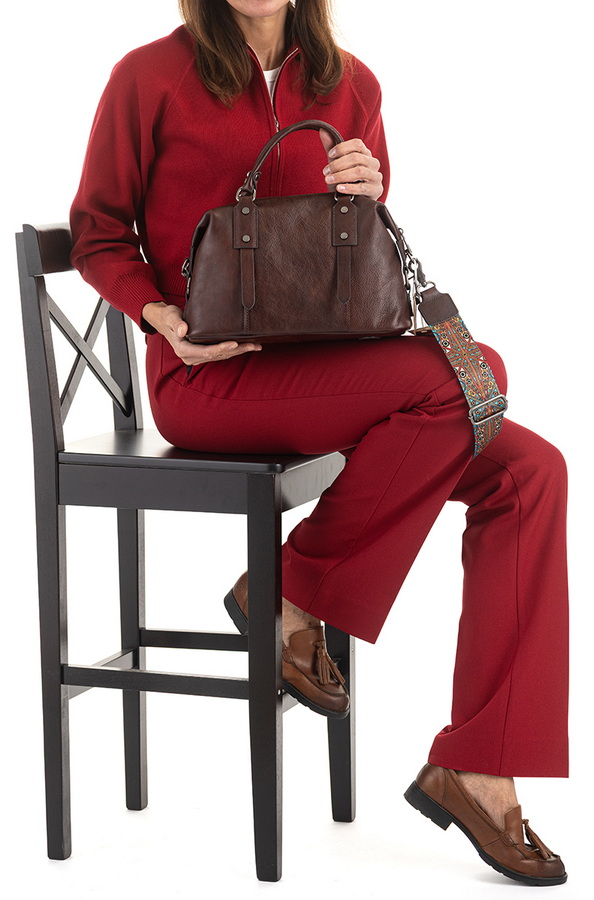 женская сумка натуральная кожа  debura madrid