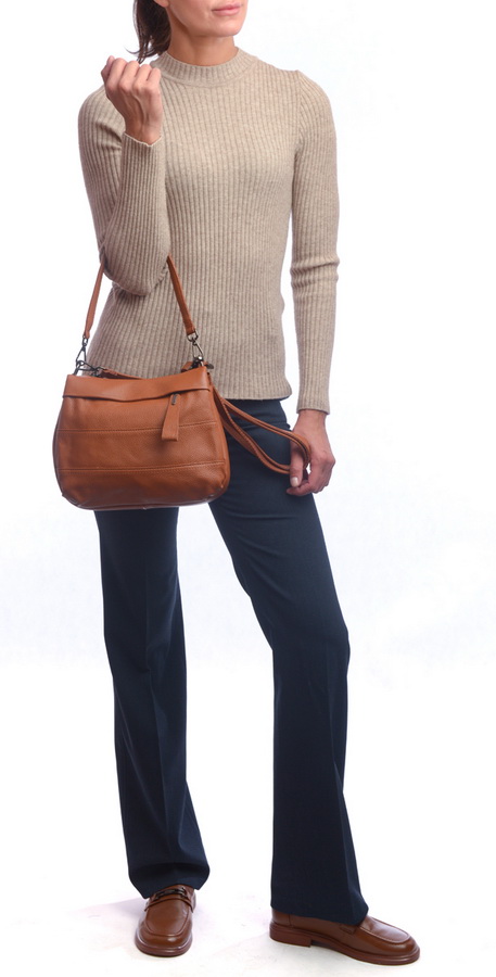 женская сумка натуральная кожа  kikilok корея