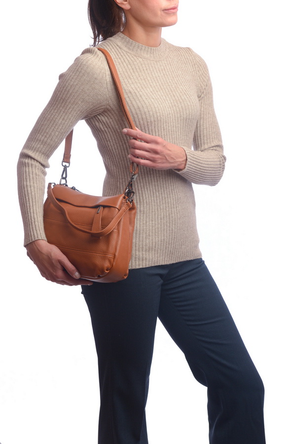 женская сумка натуральная кожа  kikilok корея