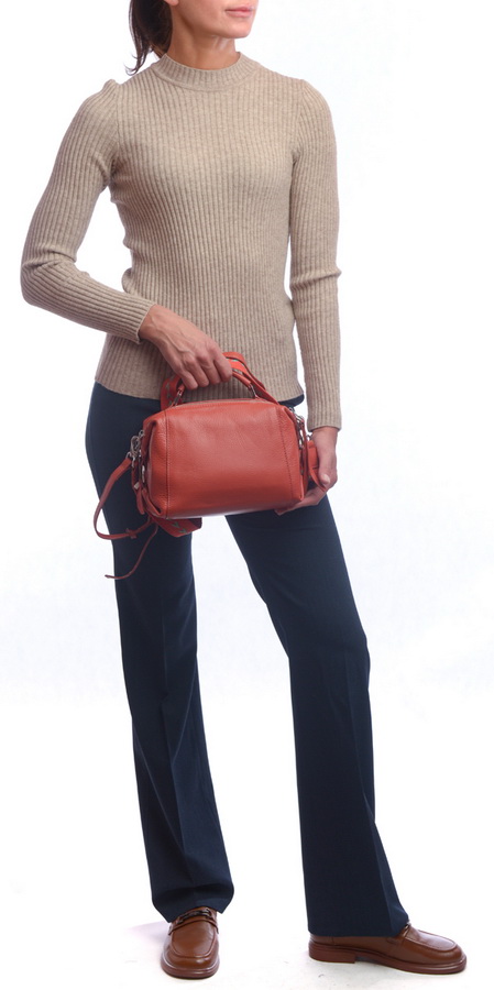 женская сумка натуральная кожа  kikilok корея