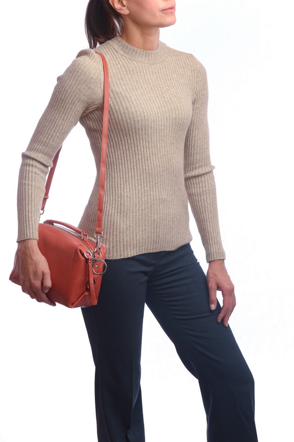 женская сумка натуральная кожа  kikilok корея