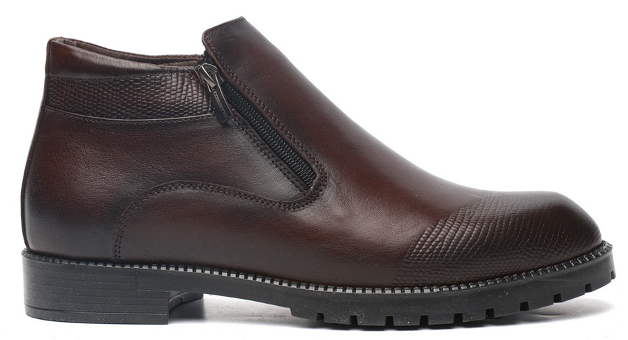 мужские ботинки натуральная кожа / натуральный мех corvetto