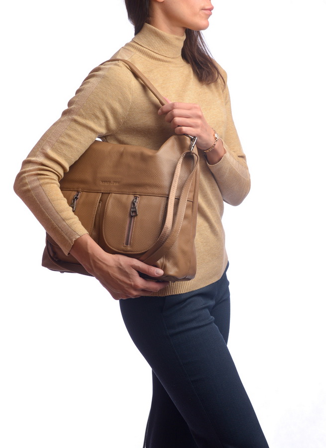 женская сумка натуральная кожа  kiki lok корея