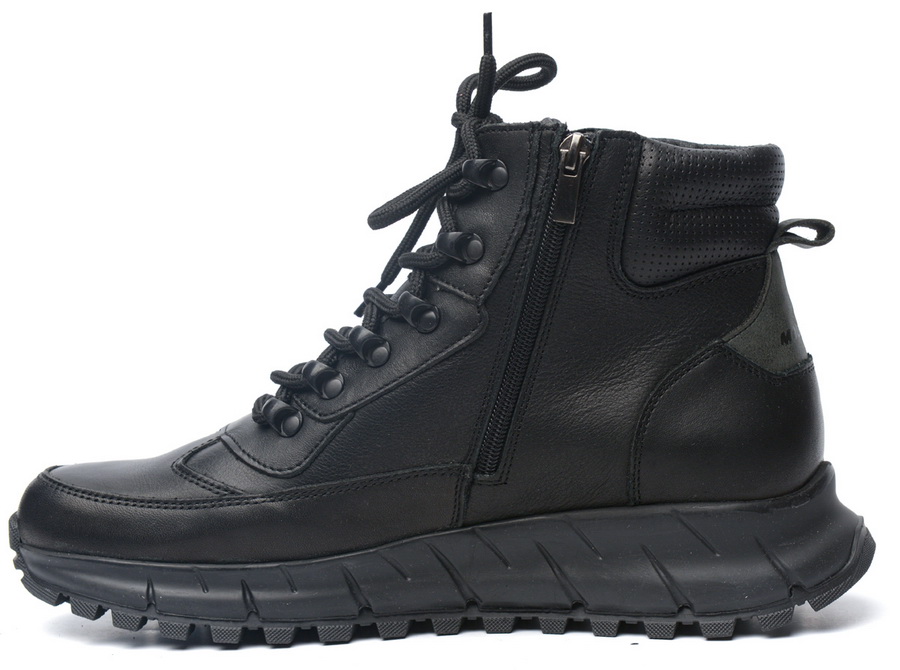 мужские кроссовки натуральная кожа / шерсть corvetto