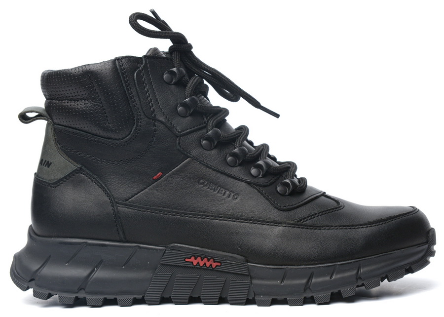 мужские кроссовки натуральная кожа / шерсть corvetto