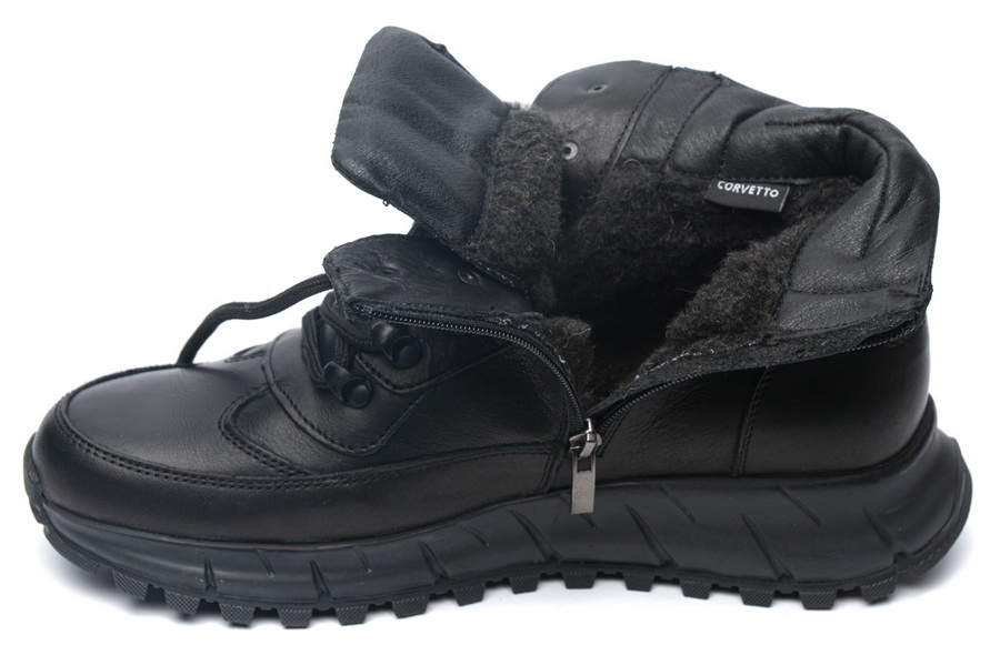 мужские кроссовки натуральная кожа / шерсть corvetto