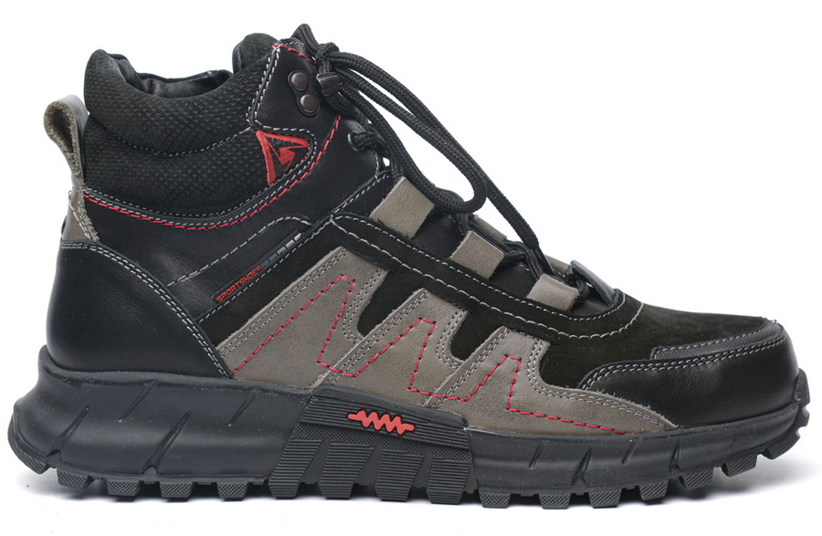 мужские кроссовки натуральная кожа / шерсть corvetto