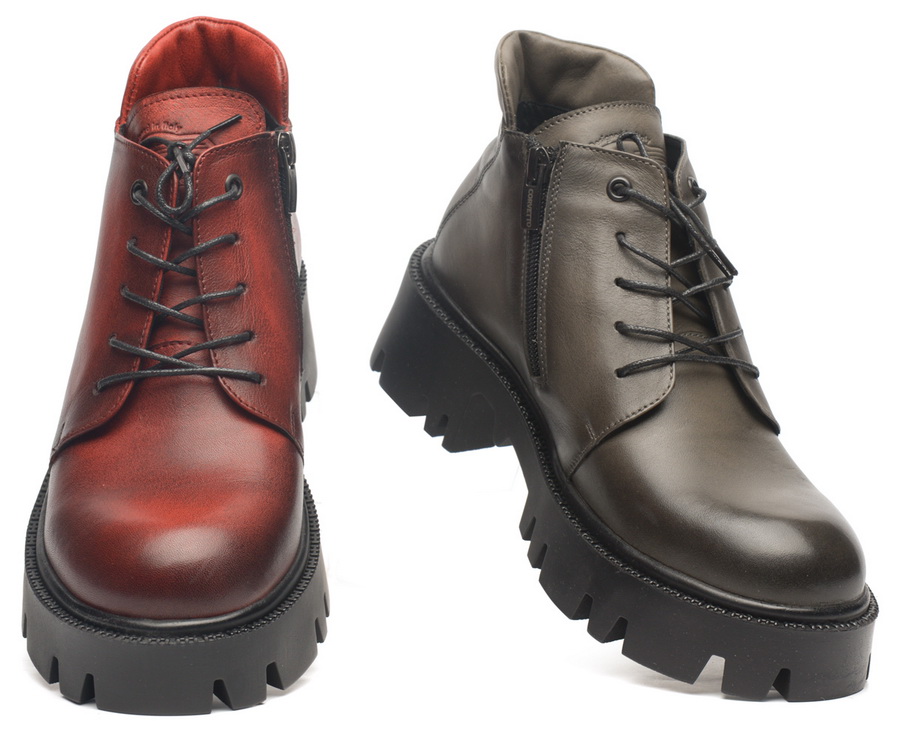 женские ботинки натуральная кожа / байка corvetto италия