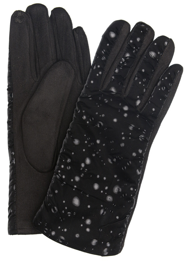 женские перчатки трикотаж утепленный