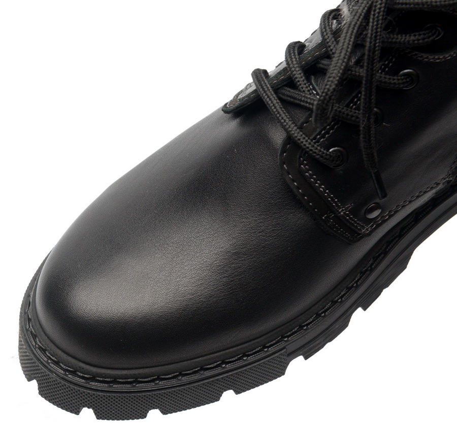 мужские ботинки натуральная кожа / натуральный мех corvetto