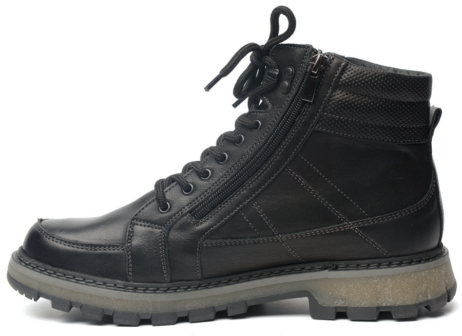 мужские ботинки натуральная кожа / натуральный мех corvetto