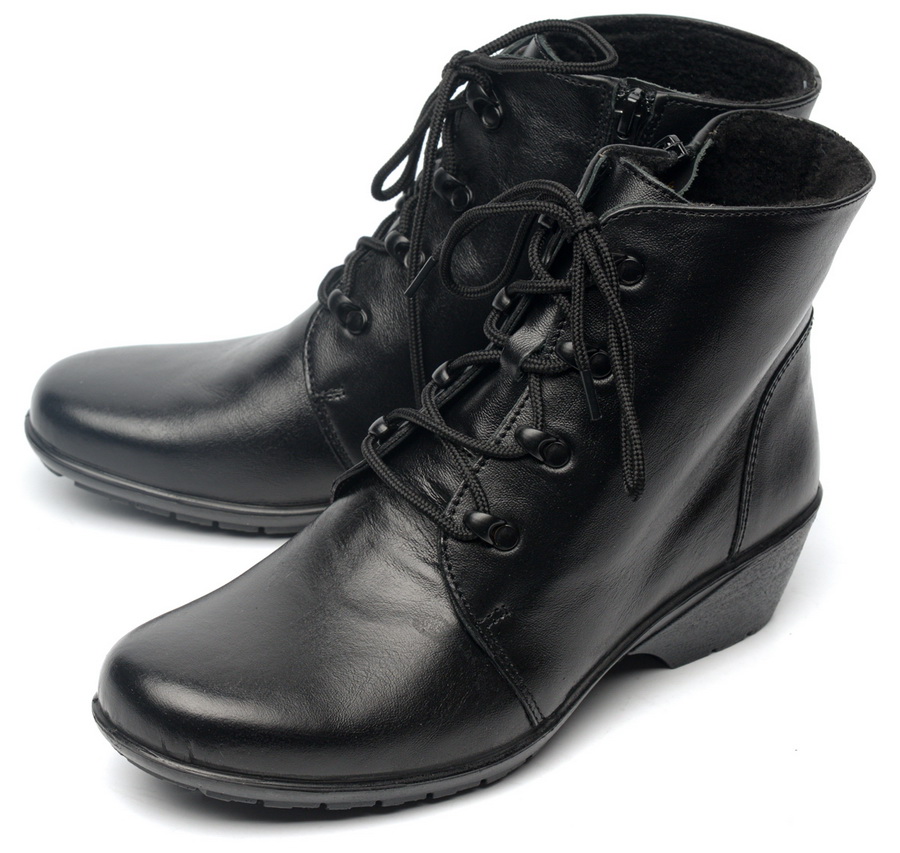 женские ботинки натуральная кожа / байка отико беларусь