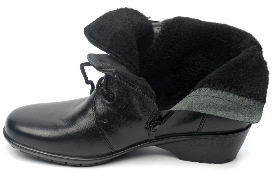 женские ботинки натуральная кожа / байка отико беларусь