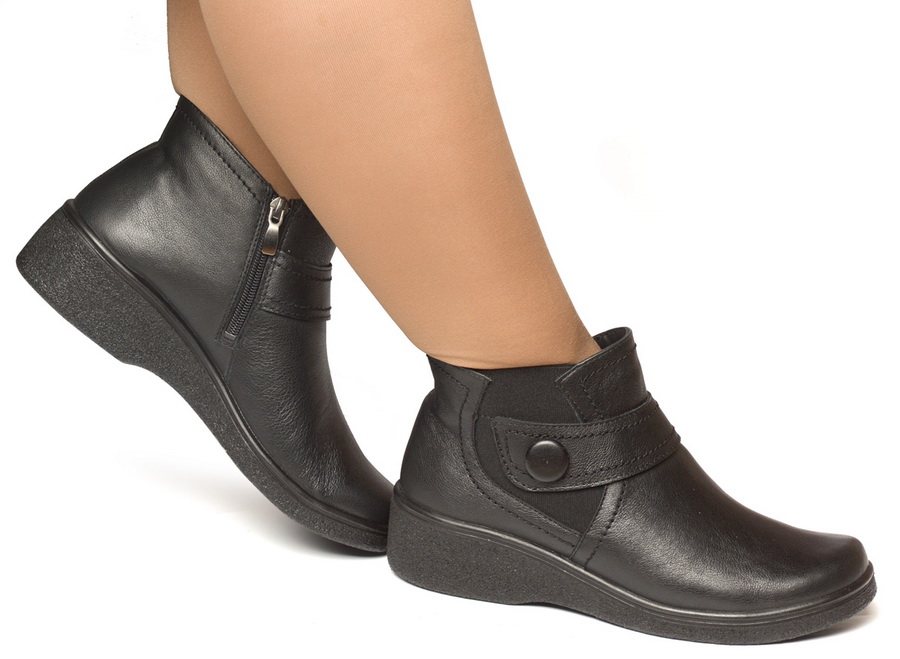 женские ботинки натуральная кожа / байка росвест россия