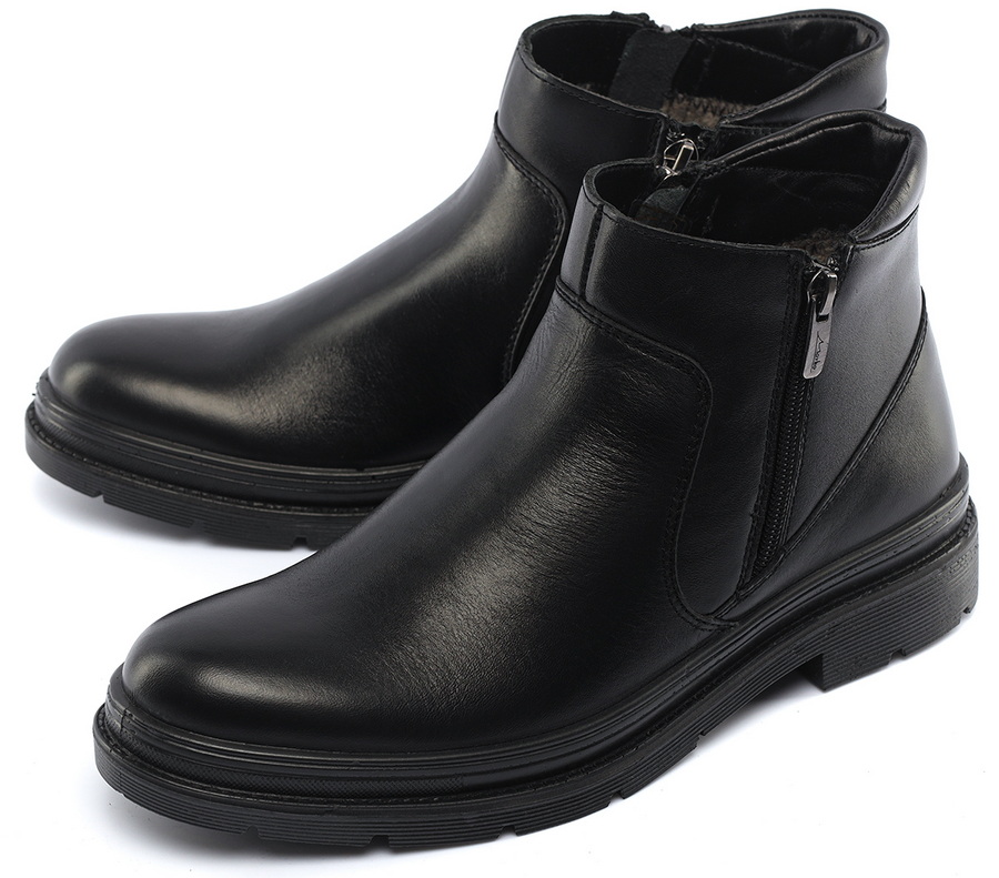 мужские ботинки натуральная кожа / шерсть марко беларусь