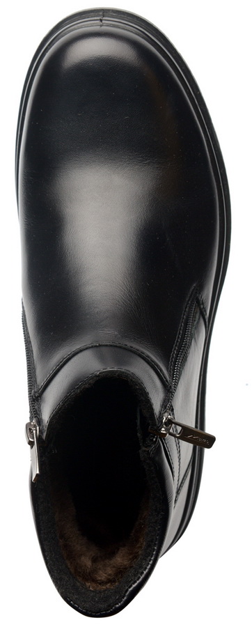 мужские ботинки натуральная кожа / натуральный мех марко беларусь