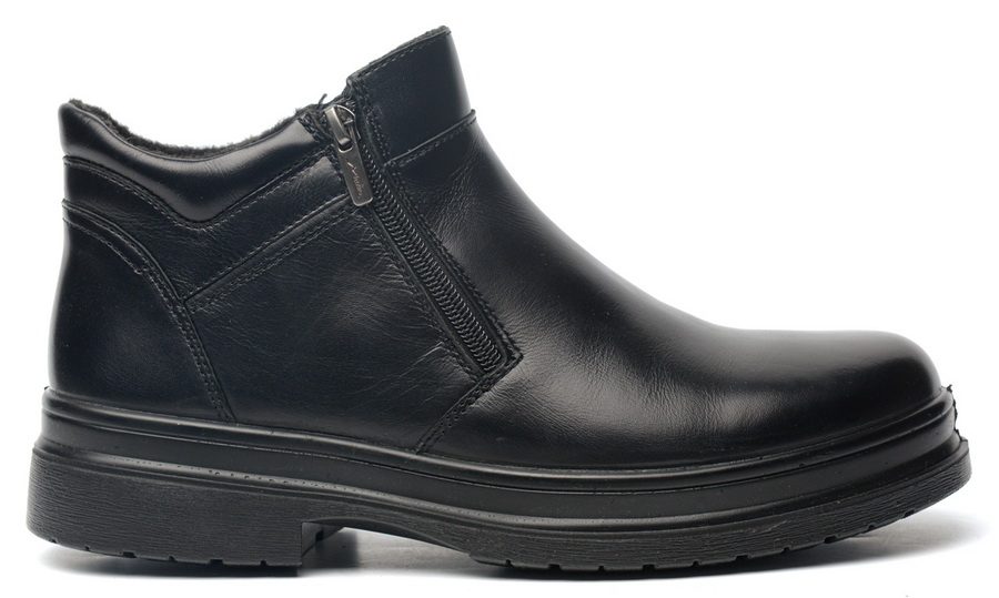 мужские ботинки натуральная кожа / натуральный мех марко беларусь