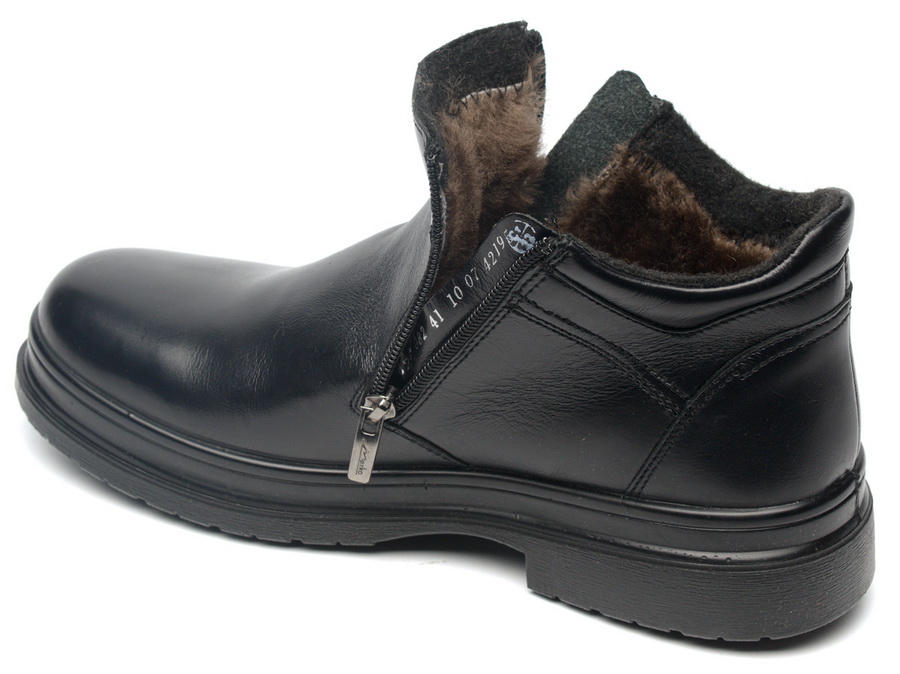 мужские ботинки натуральная кожа / натуральный мех марко беларусь