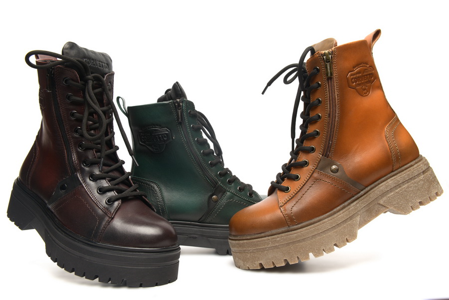 женские ботинки натуральная кожа / шерсть  corvetto италия