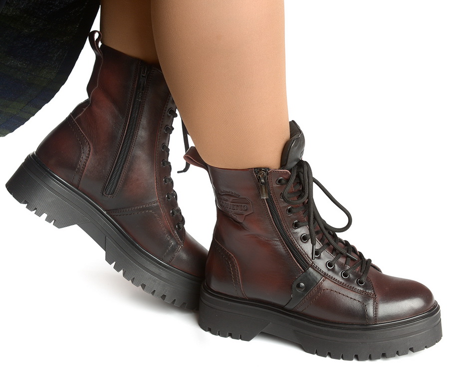 женские ботинки натуральная кожа / шерсть  corvetto италия