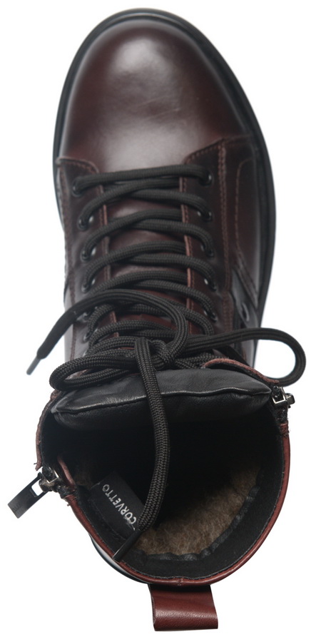 женские ботинки натуральная кожа / шерсть  corvetto италия