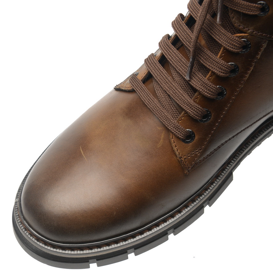 мужские ботинки натуральная кожа / шерсть corvetto