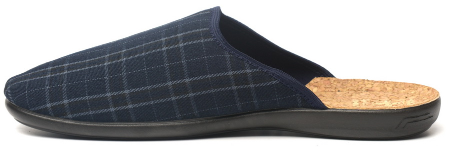 мужские тапочки текстиль adanex польша