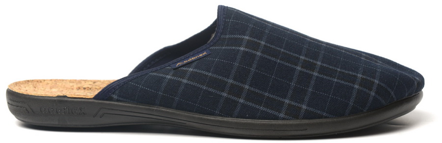 мужские тапочки текстиль adanex польша