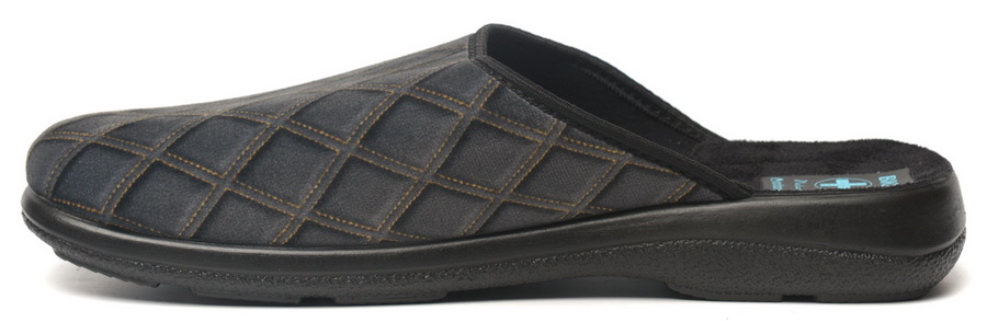 мужские тапочки текстиль adanex польша