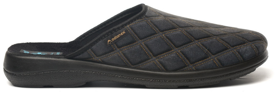 мужские тапочки текстиль adanex польша