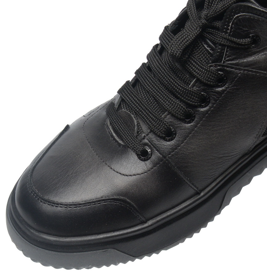 мужские кроссовки натуральная кожа / шерсть corvetto