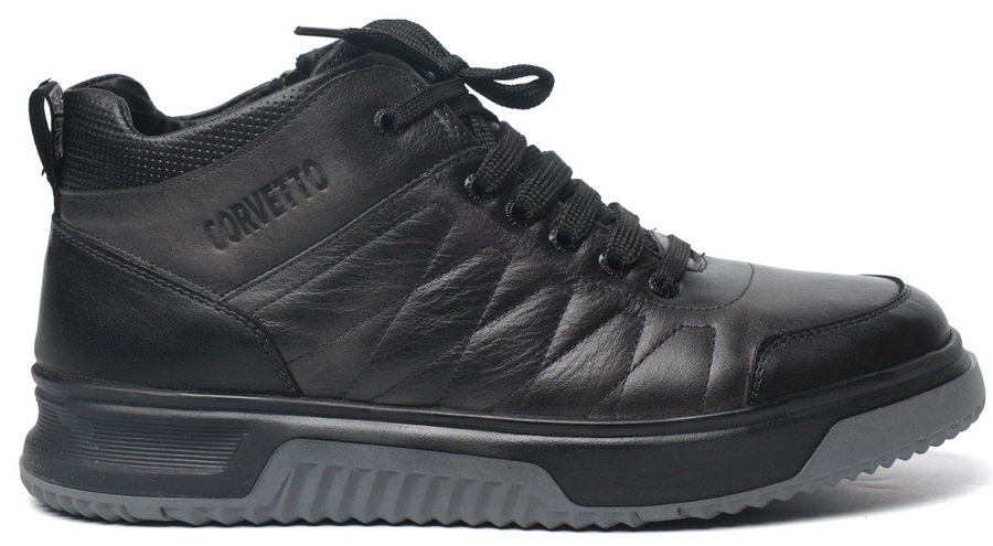 мужские кроссовки натуральная кожа / шерсть corvetto