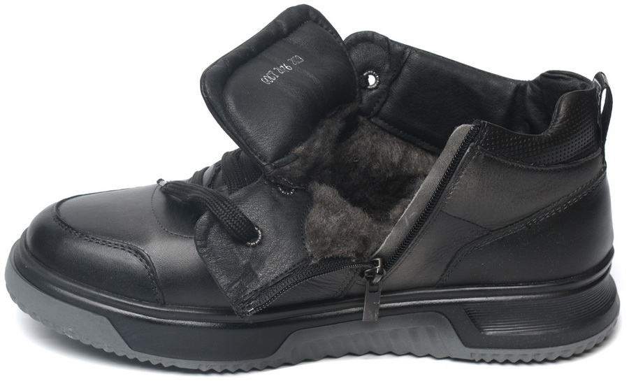 мужские кроссовки натуральная кожа / шерсть corvetto