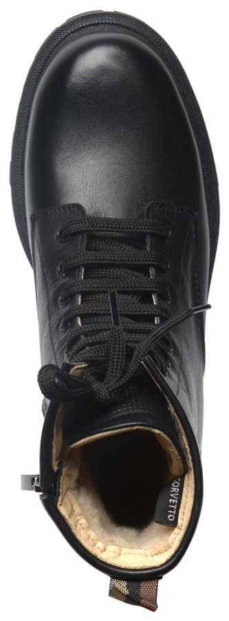 женские ботинки натуральная кожа / шерсть corvetto италия