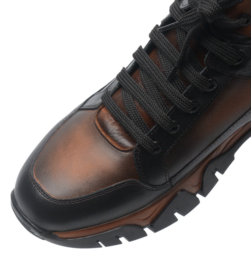 мужские кроссовки натуральная кожа / шерсть corvetto