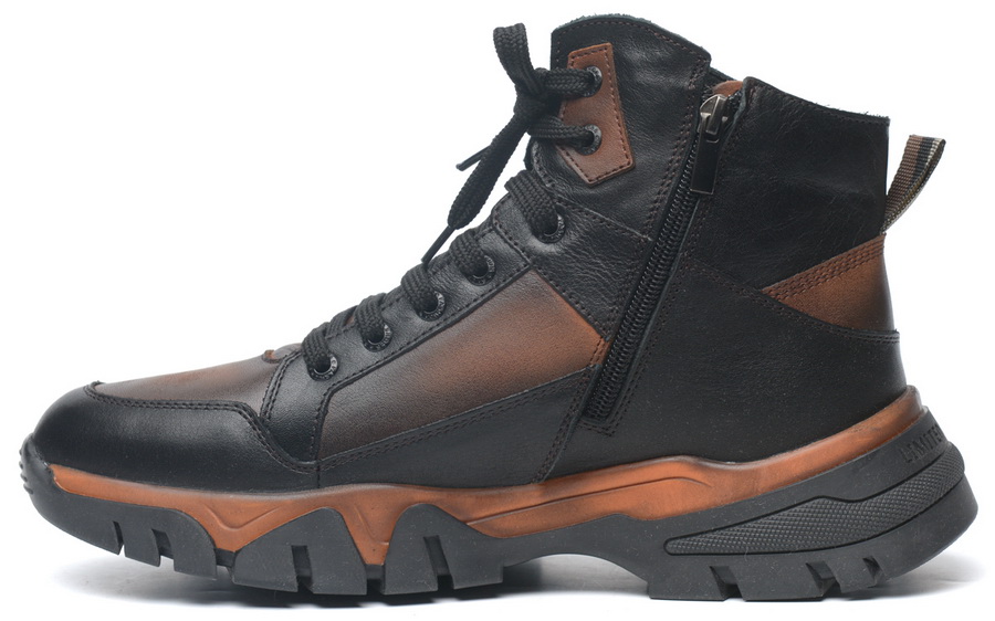 мужские кроссовки натуральная кожа / шерсть corvetto