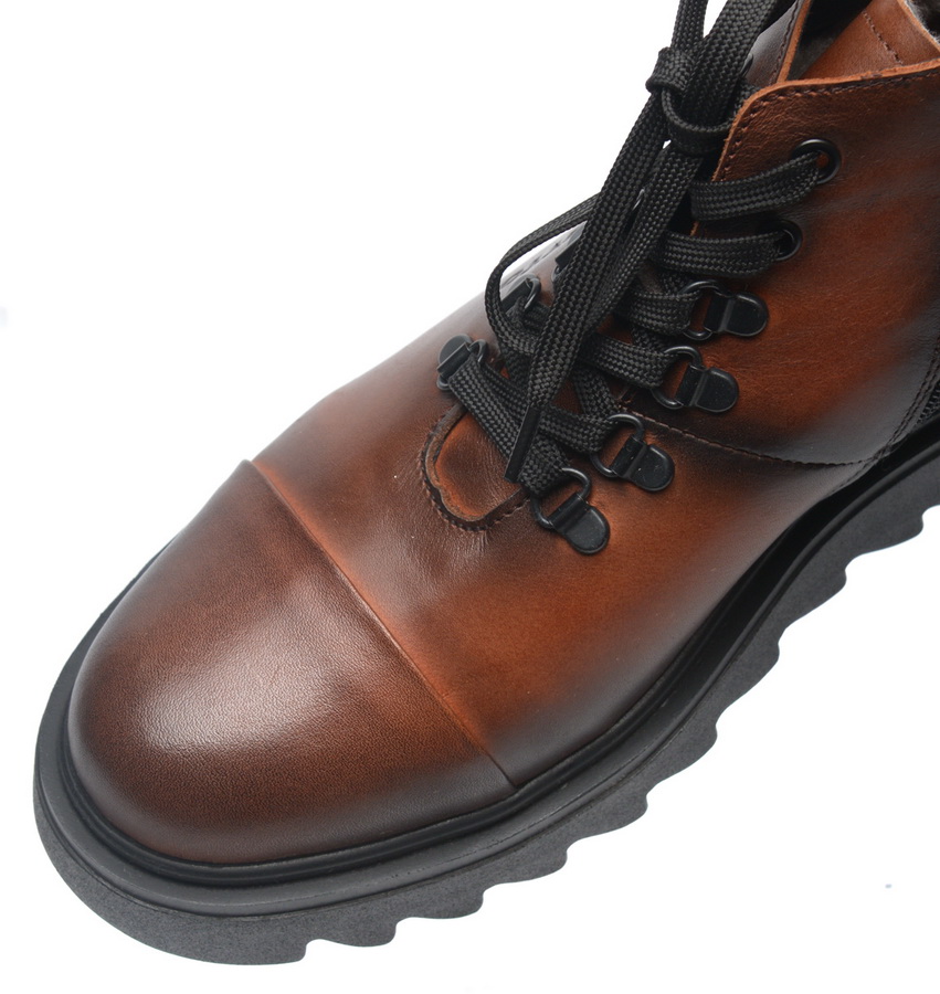 мужские ботинки натуральная кожа / натуральный мех corvetto