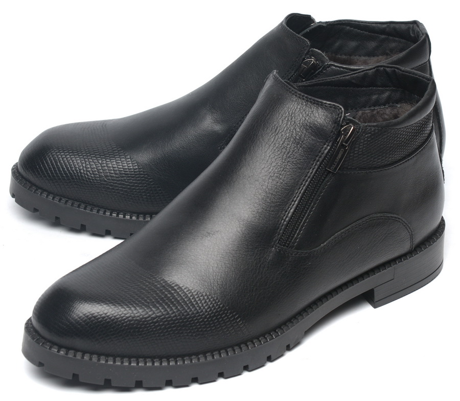 мужские ботинки натуральная кожа / натуральный мех corvetto